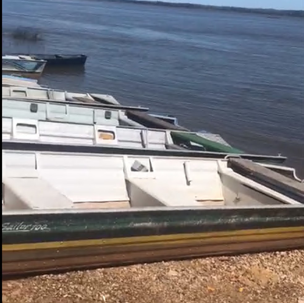 Polícia Militar localiza os 7 motores que foram furtados de barqueiros que faziam travessia de passageiros no norte do Tocantins