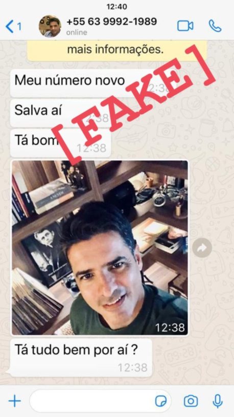 Marcelo Lelis denuncia golpe no WhatsApp após pessoa se passar por ele para pedir dinheiro; ''Estou sendo vítima de fraude!''