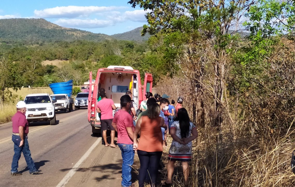 Motociclista morre em grave acidente na TO-080 entre Paraíso e Monte Santo