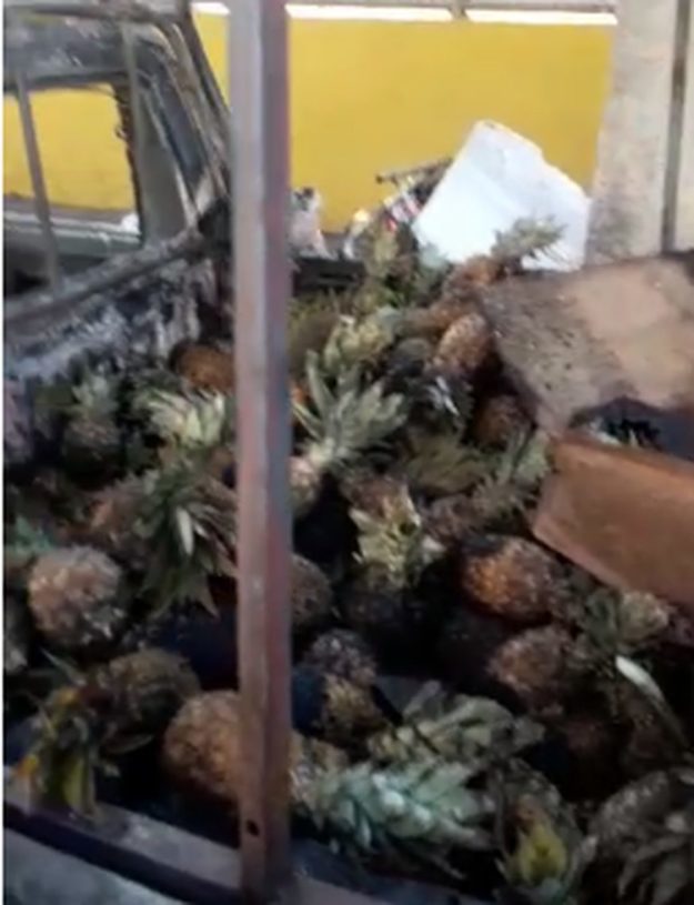 Ambulante de Araguaína perde sustento após ter barraca de frutas incendiada