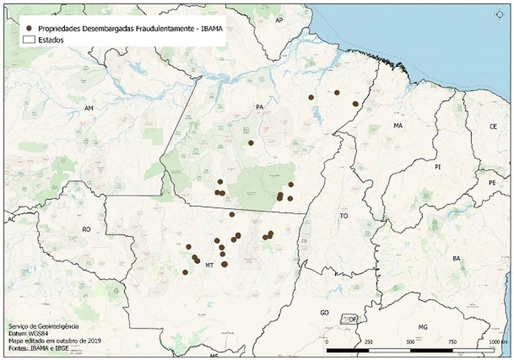Polícia Federal cumpre mandados de prisão no TO em investigação sobre fraudes no sistema do Ibama para favorecer proprietários de terra na Amazônia Legal