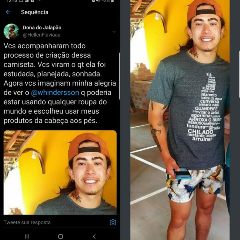 Whindersson Nunes tira férias no Jalapão e exalta beleza do lugar em suas redes sociais