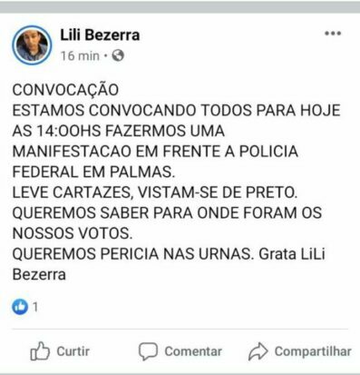 POLÊMICA: Candidatos a vereador de Palmas pedem recontagem de votos ''Alguma coisa estranha tem aí''